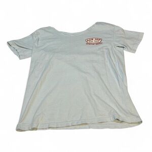 Ron Jon Light Blue Tee with Red Logo